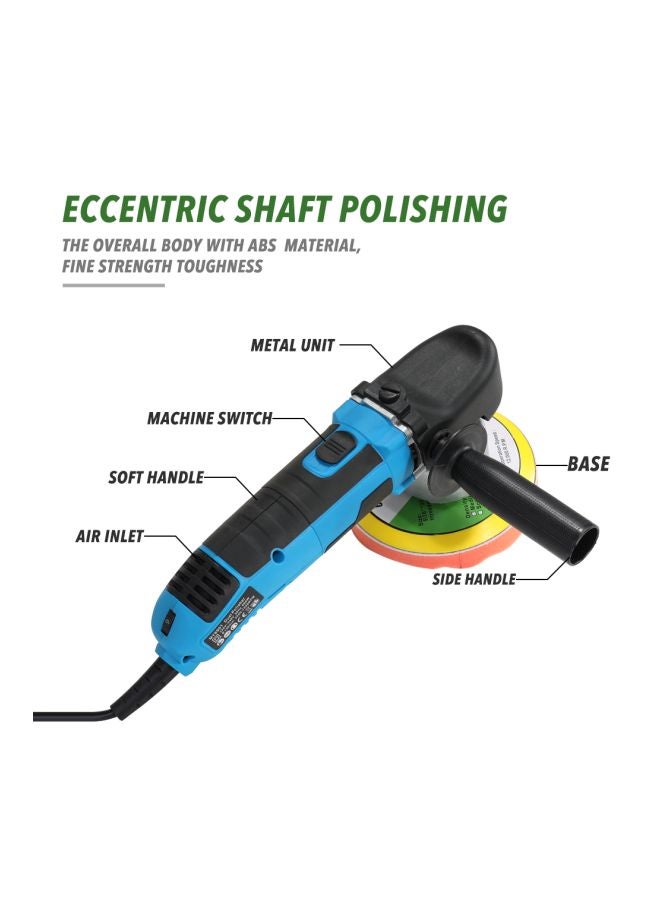 Generic - Dual Action Polishing Machine Blue/Black 35x13.5x15cm - Image 1
