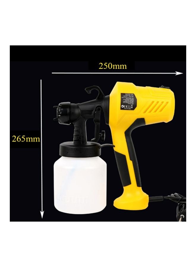 Electric Paint Sprayer Machine Yellow/Black 42x27x28cm - Image 5