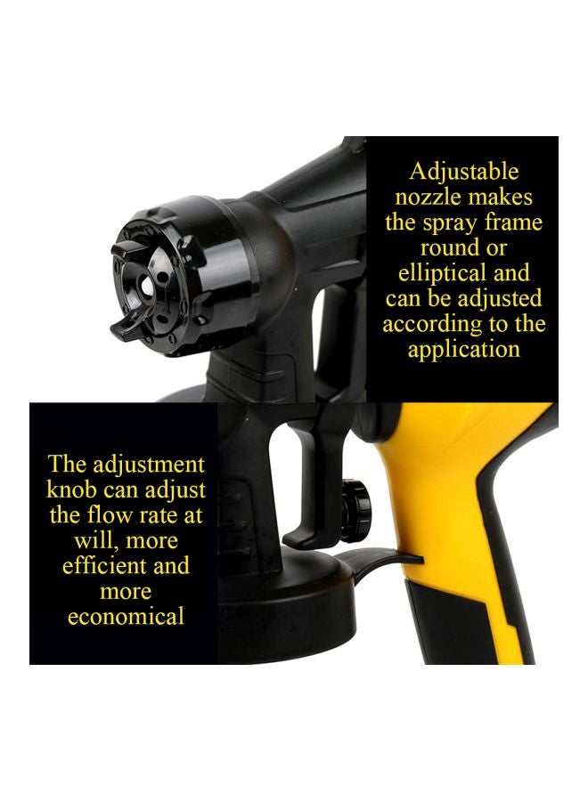 Electric Paint Sprayer Machine Yellow/Black 42x27x28cm - Image 4