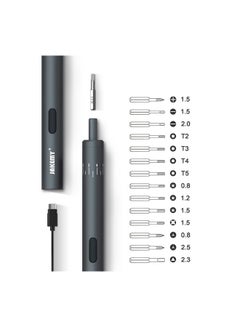 JAKEMY Electric Screwdriver And Bits Set Black 21x4x9.5cm  - Image 3