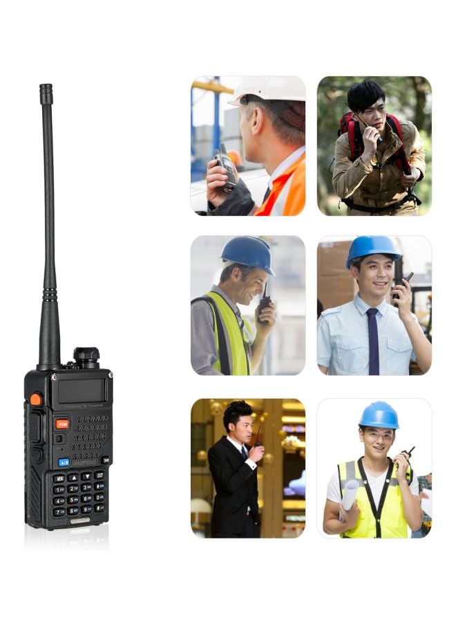 Dual Band FM Transceiver Black 18x9.5x11centimeter