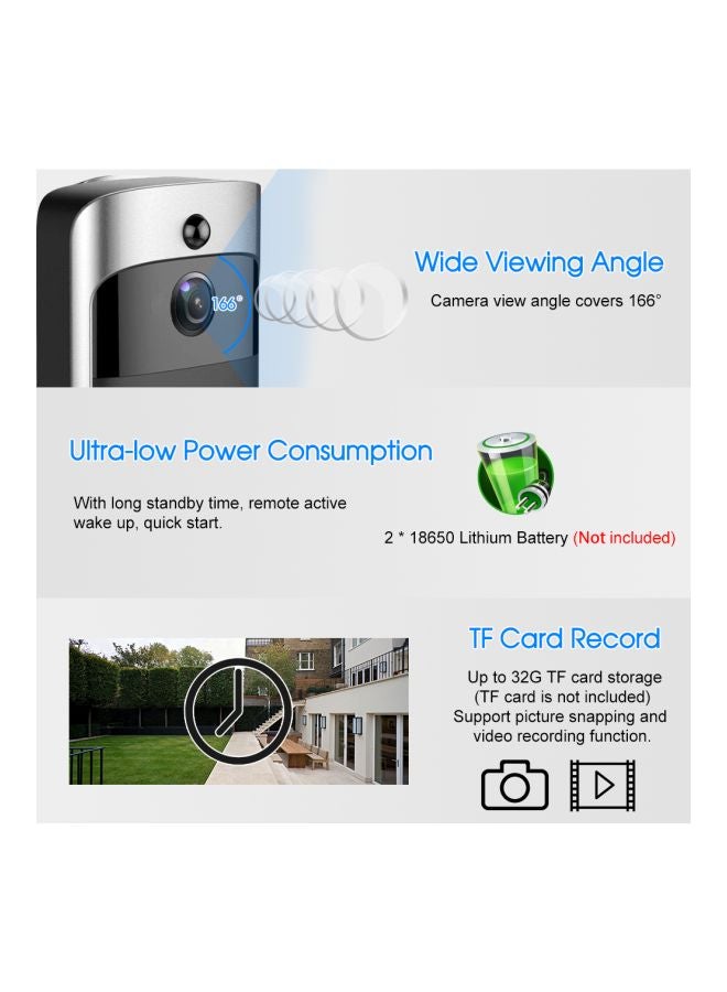 Generic - Wi-Fi Surveillance Doorbell Security Camera - Image 1