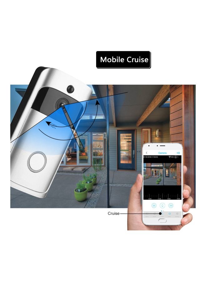 كاميرا مراقبة بخاصية واي فاي مزودة بجرس باب - Image 4