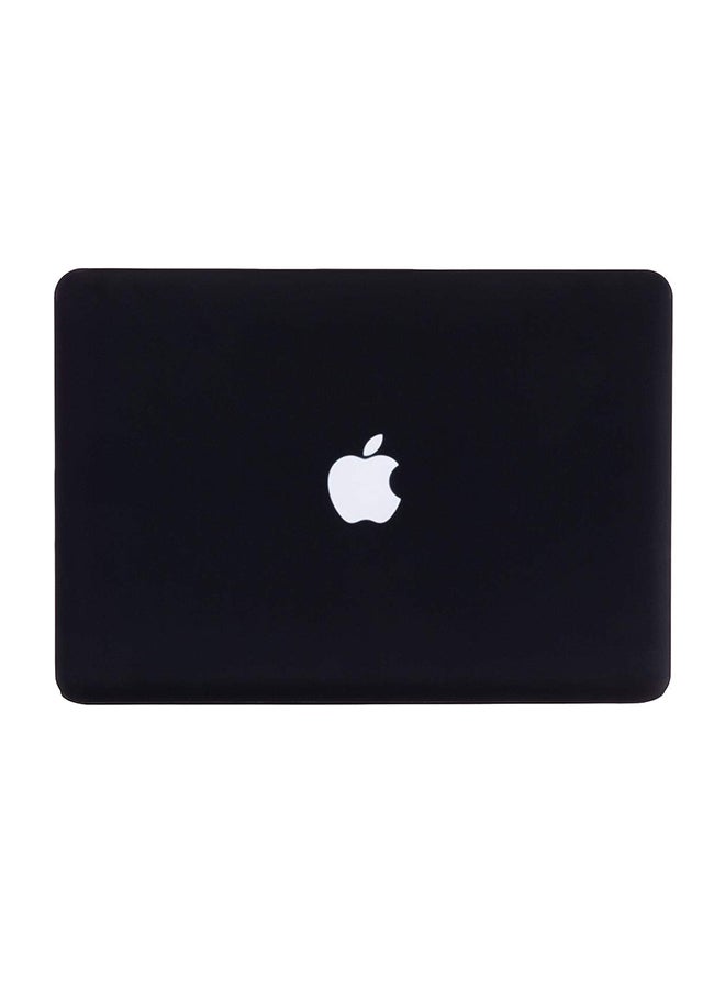 Matte Non-Slip Hard Shell Laptop Case Cover For Macbook Pro Black  - Image 1