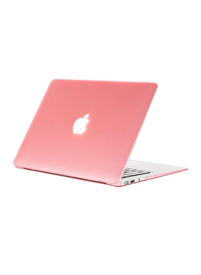 Frost Matte Surface Rubberized Hard Shell Case Cover For Apple MacBook Air Pink