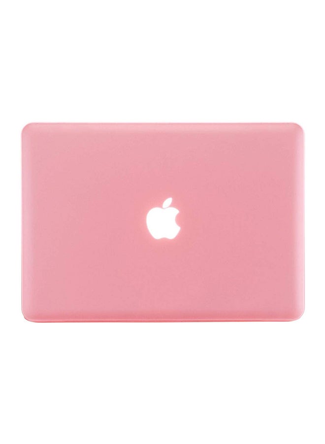 Frost Matte Surface Rubberized Hard Shell Case Cover For Apple MacBook Air Pink