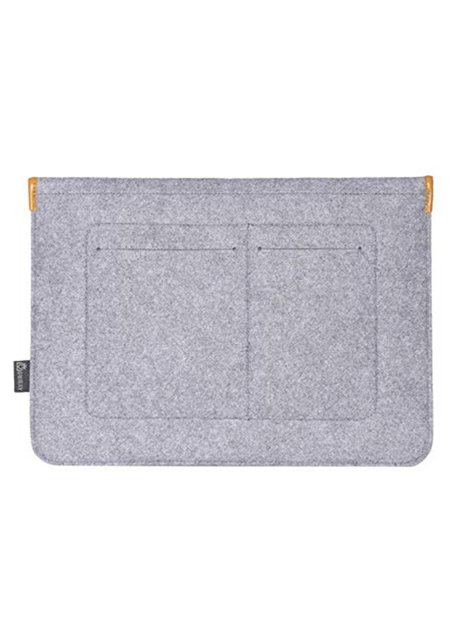Protective Envelope Sleeve Case Cover For Apple MacBook Grey/Brown - Image 2