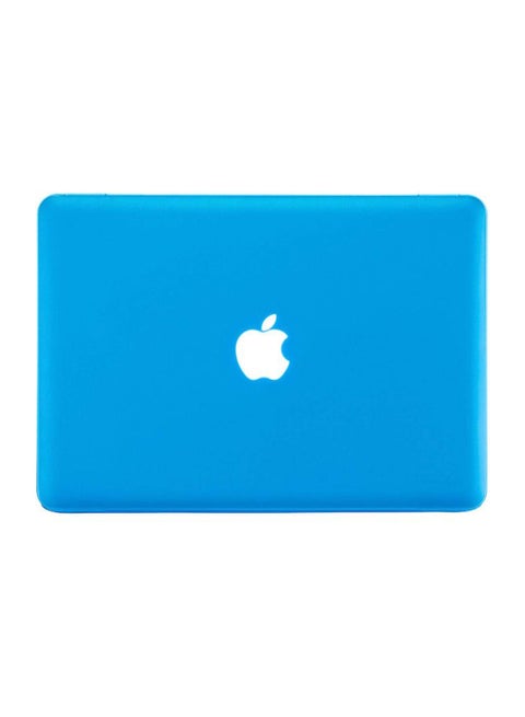 Frost Matte Surface Laptop Rubberized Hard Shell Case Cover For Apple MacBook Pro Sky Blue