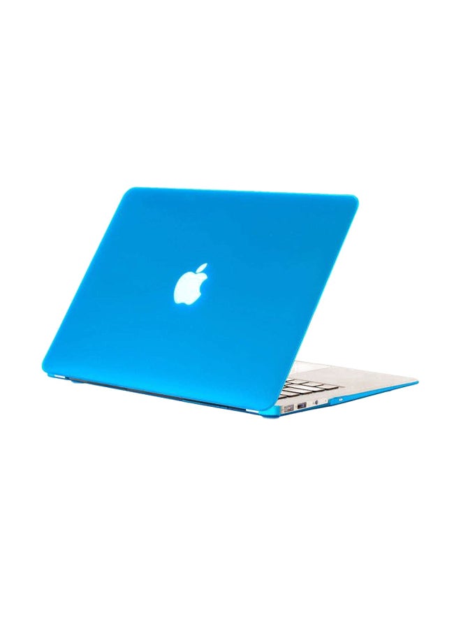 Generic Frost Matte Surface Laptop Rubberized Hard Shell Case Cover For Apple MacBook Pro Sky Blue  - Image 2
