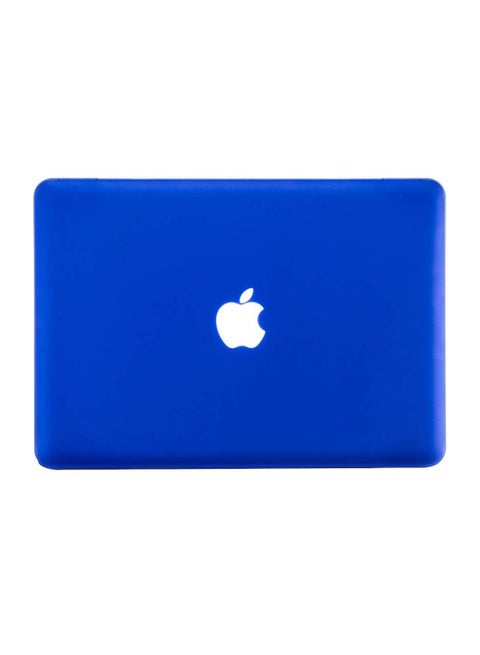 Rubberized Hard Case Cover Shell For Apple MacBook Pro Retina Blue