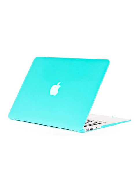 Rubberized Hard Shell Case Cover For Apple MacBook Air Blue
