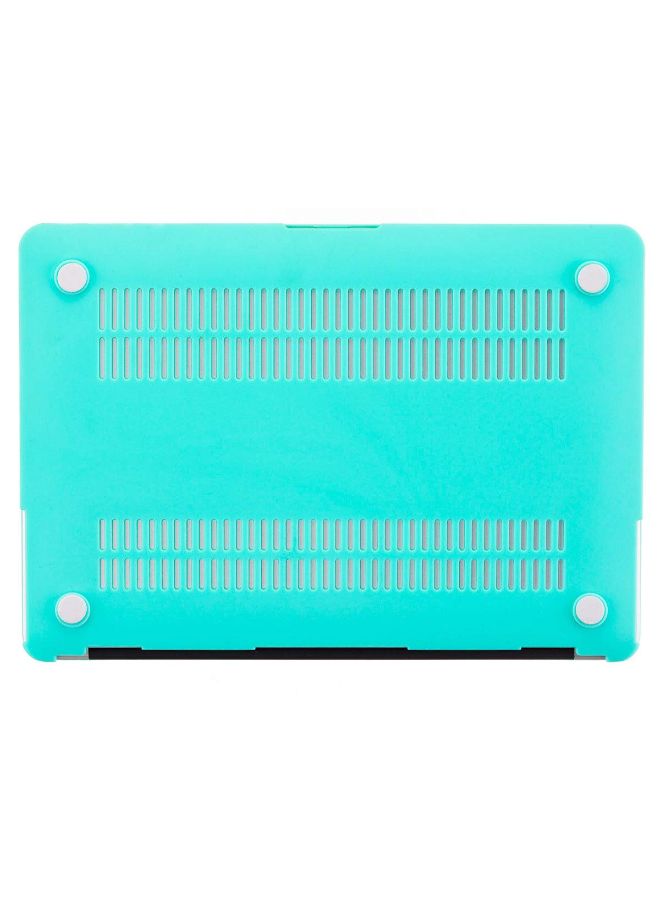 Rubberized Hard Shell Case Cover For Apple MacBook Air Blue