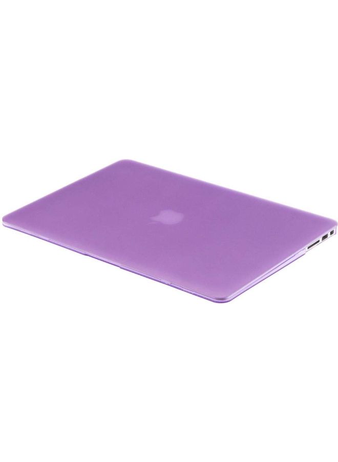 Rubberized Hard Case Cover For Apple MacBook Air Purple - Image 4