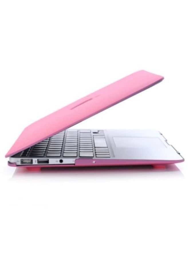 Generic Non-slip Hard Shell Case Cover For Apple MacBook Pro Pink  - Image 3