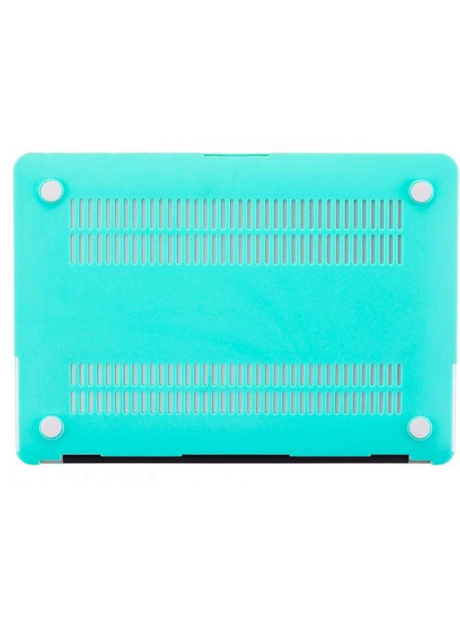 Rubberized Hard Shell Case Cover For Apple MacBook Pro Blue