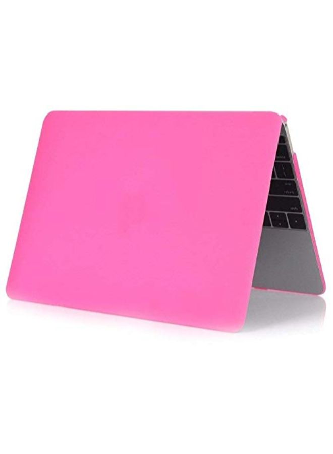 Generic - Rubberized Matte Frosted Case Cover For Apple MacBook Pink - Image 1