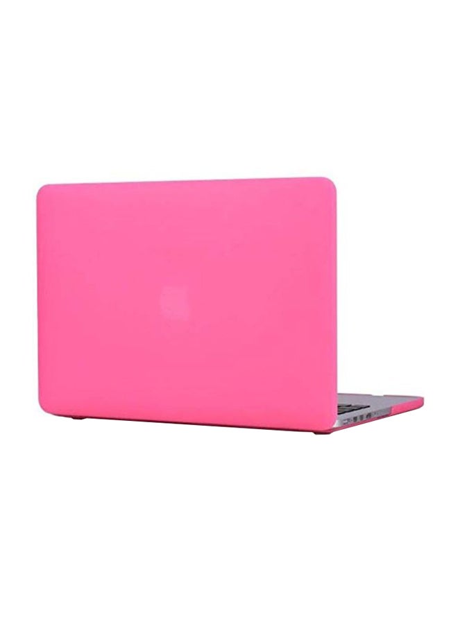 Generic - Rubberized Matte Frosted Case Cover For Apple MacBook Pink - Image 1