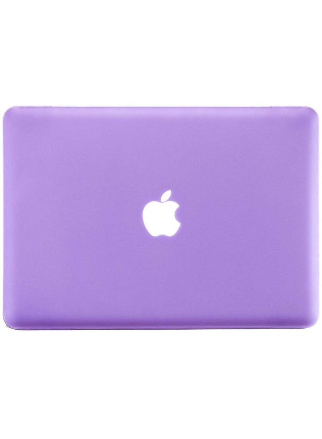 Generic Matte Frosted Hard Shell Laptop Case Cover For Apple MacBook Pro Purple  - Image 2