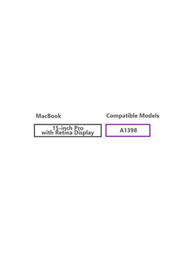 Generic Matte Frosted Hard Shell Laptop Case Cover For Apple MacBook Pro Purple  - Image 5