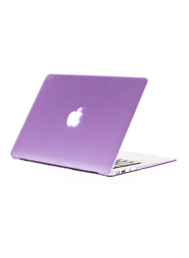 Generic Matte Frosted Hard Shell Laptop Case Cover For Apple MacBook Pro Purple  - Image 1