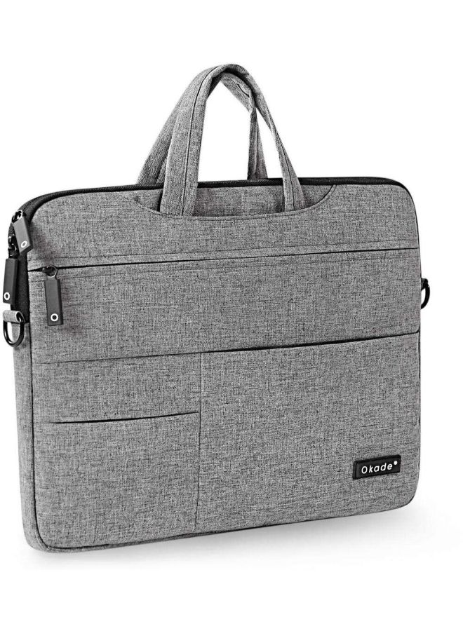 Laptop Sleeve Shoulder Massager Bag For Apple MacBook Air Grey