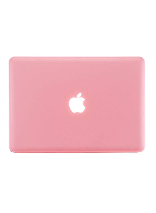 Generic Matte Scrub Hard Shell Laptop Case Cover For Apple MacBook Pro Light Pink  - Image 1