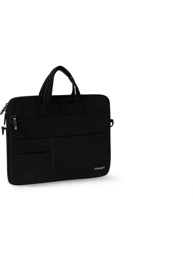Okade Laptop Sleeve With Carry Case For Apple MacBook Air Black  - Image 2