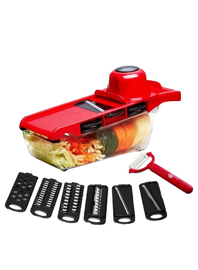 Steel Blade Vegetable Cutter Multicolour  - Image 1