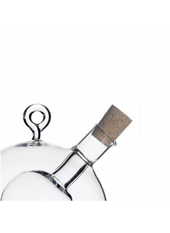 2-In-1 Double Oil Vinegar Glass Bottle Multicolour  - Image 2