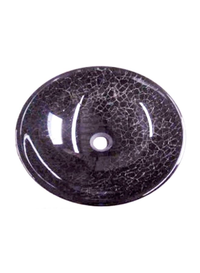 Decorative Glass Bath Basin Black
