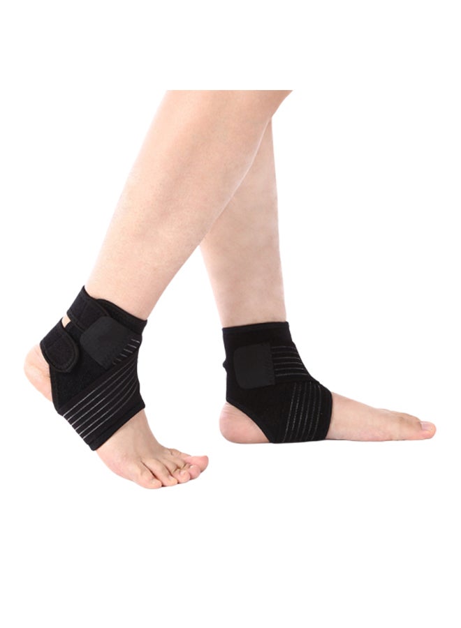 Generic Elastic Ankle Brace Band Guard Breathable Foot Protector 