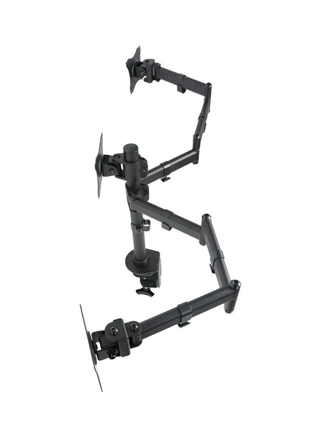 Triple Monitor Adjustable Mount Black - Image 2