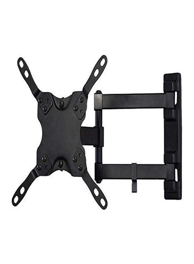 Tv Wall Mount Bracket Fully Articulating Vesa Stand Black - Image 1