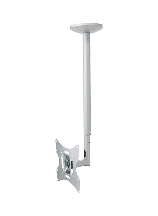 Flat Screen TV Ceiling Bracket Mount White