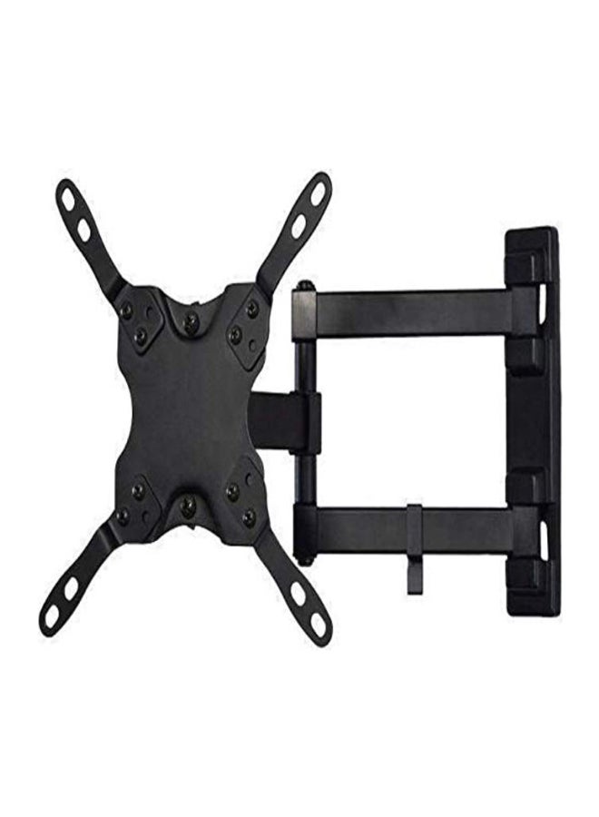 TV Wall Mount Fully Articulating Vesa Stand Black