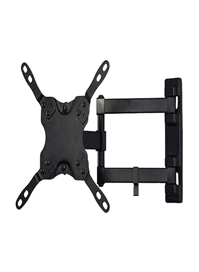 Dual Two LCD Monitor Free Standing Desk Mount Black - Image 2