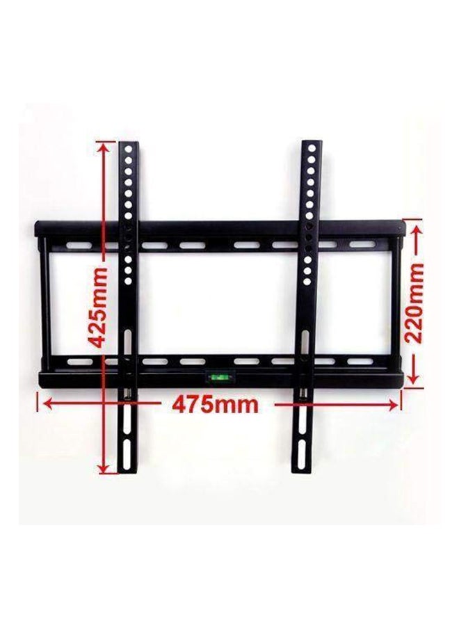 Flat TV Bracket Wall Mount Black - Image 3