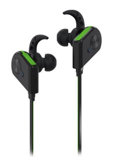 Wireless Bluetooth 4.1 Magnetic Earphones with HD Sound Quality Sweatproof, Secure-Fit, Built-In Mic and Noise Isolating For iPhone, iPad, Samsung, Pc, Laptop, Fluid Green