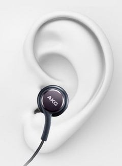 AKG Wired In-Ear Headphones With Mic Black  - Image 2