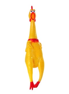 Screaming Squeezing Toy Yellow/Red 5 x 17.5cm