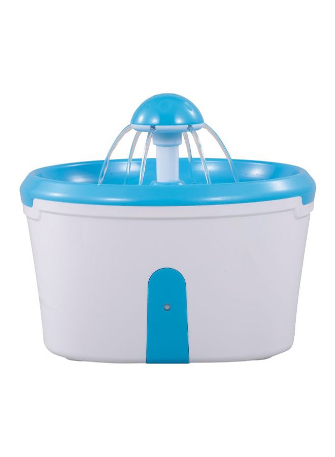 Generic - Electric Pet Water Drinking Fountain Dispenser Blue/White - Image 1