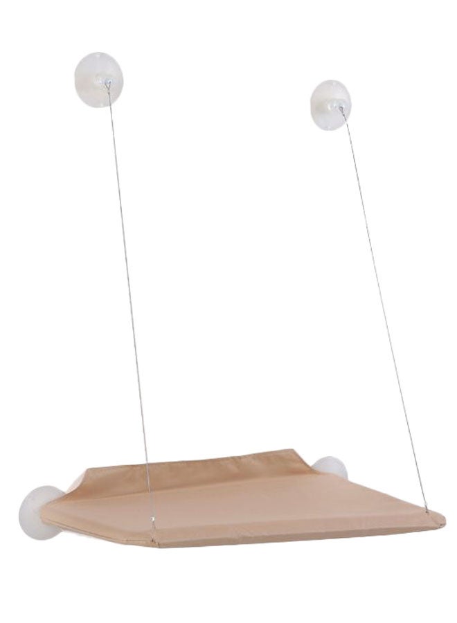 Generic Window Mounted Hammock Perch Beige 