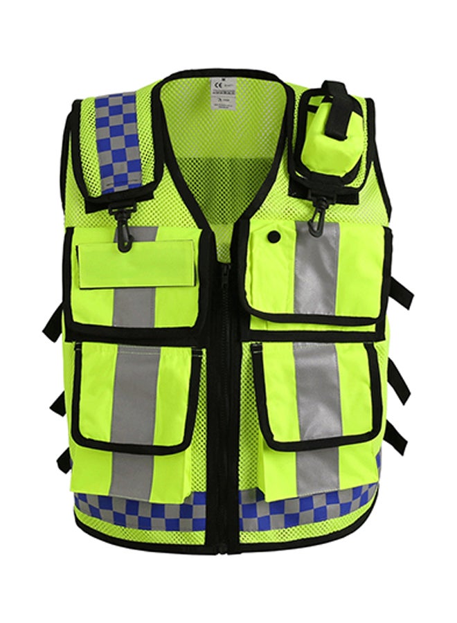 High Visibility Reflective Safety Vest Fluorescent Yellow 0.54kg - Image 1