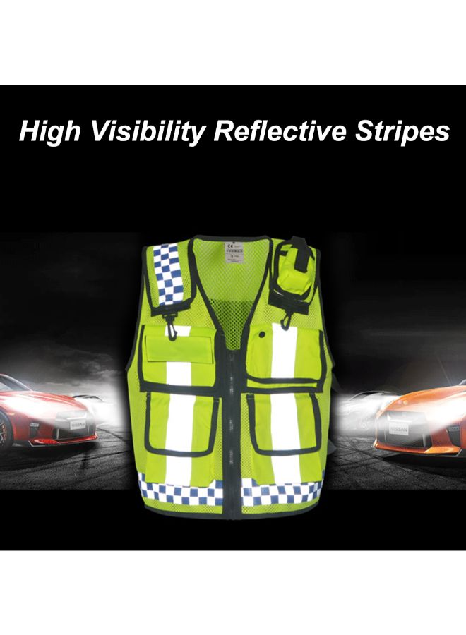 High Visibility Reflective Safety Vest Fluorescent Yellow 0.54kg - Image 4