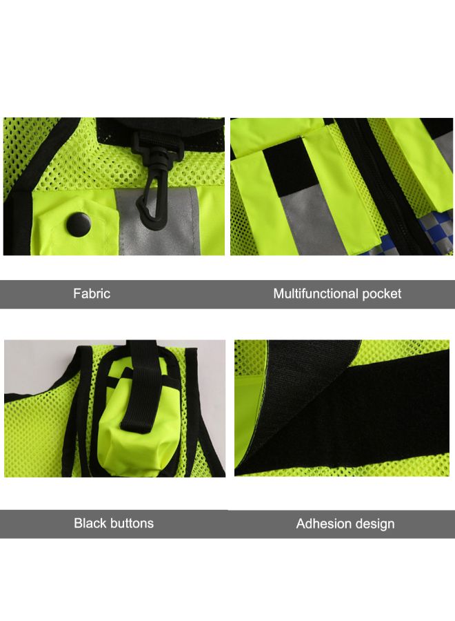 High Visibility Reflective Safety Vest Fluorescent Yellow 0.54kg - Image 5