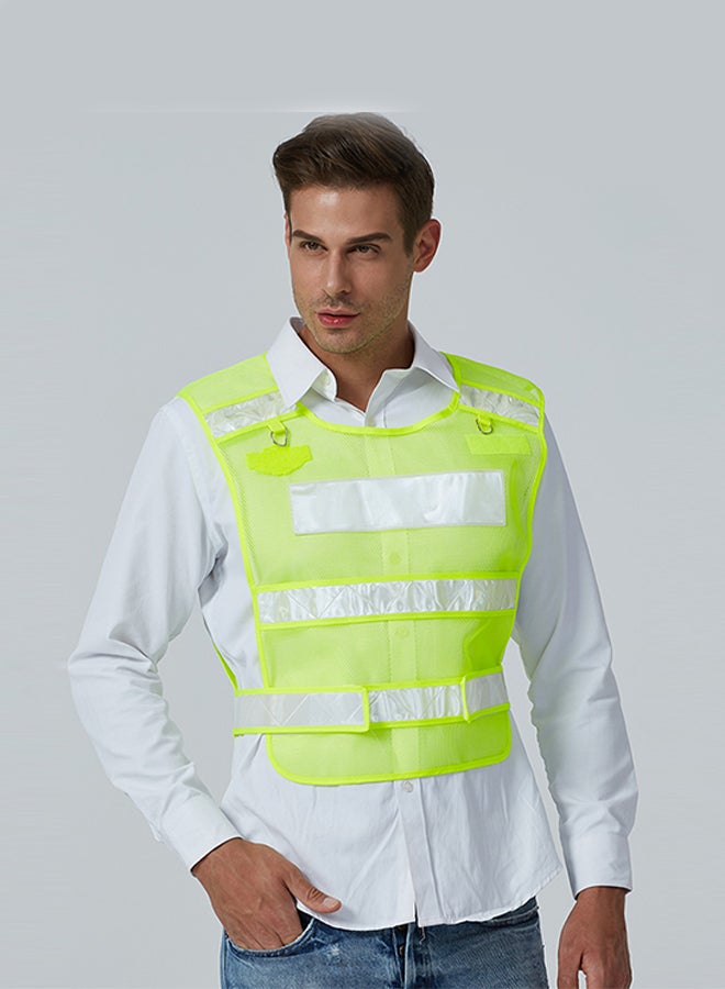 High Visibility Reflective Safety Vest Yellow - Image 2