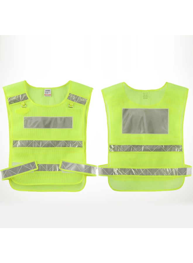 High Visibility Reflective Safety Vest Yellow - Image 4