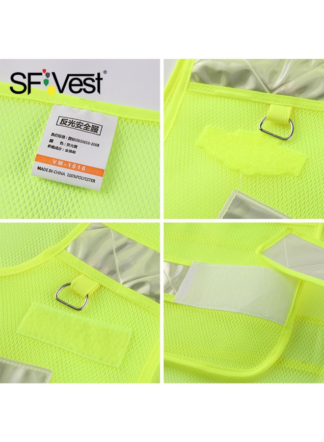 High Visibility Reflective Safety Vest Yellow - Image 5