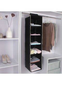 6-Shelf Hanging Closet Organizer Beige - v1565034531/N28678530A_5