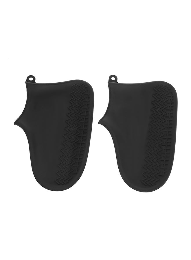 Non Sleep Reusable Water Sand Proof Shoe Black  - Image 2
